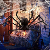 Halloween Giant Black Spider Decoration