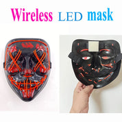 Multi Style Glowing LED Purge Mask