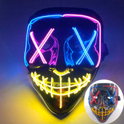 Multi Style Glowing LED Purge Mask