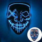 Multi Style Glowing LED Purge Mask